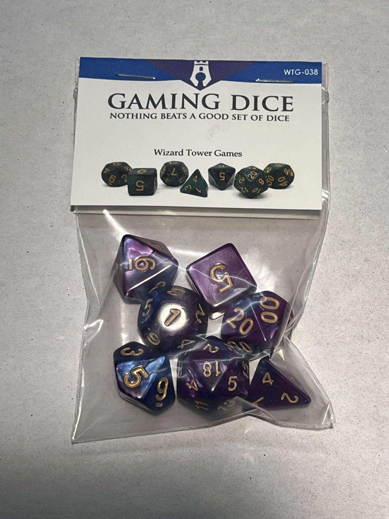 Dice Set - Purplehaze