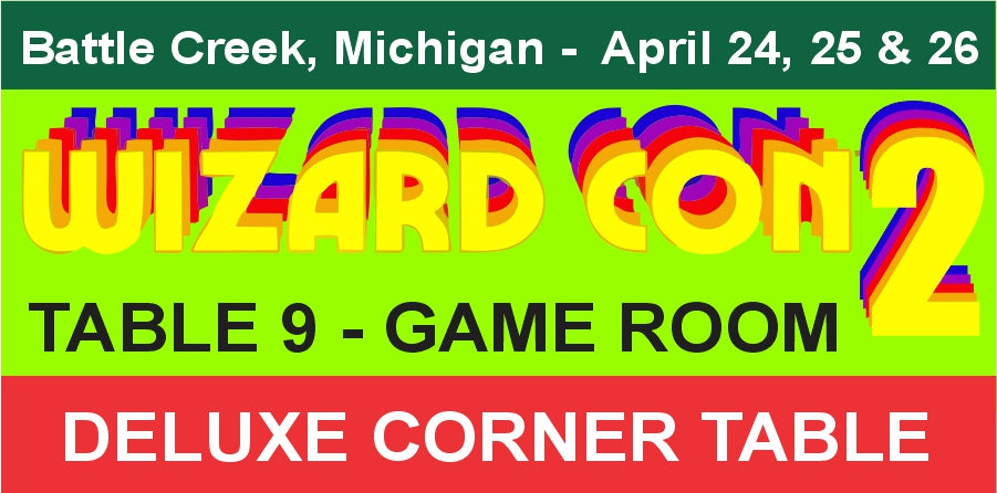 Vendor Table 9 - DELUXE TABLE GAME ROOM