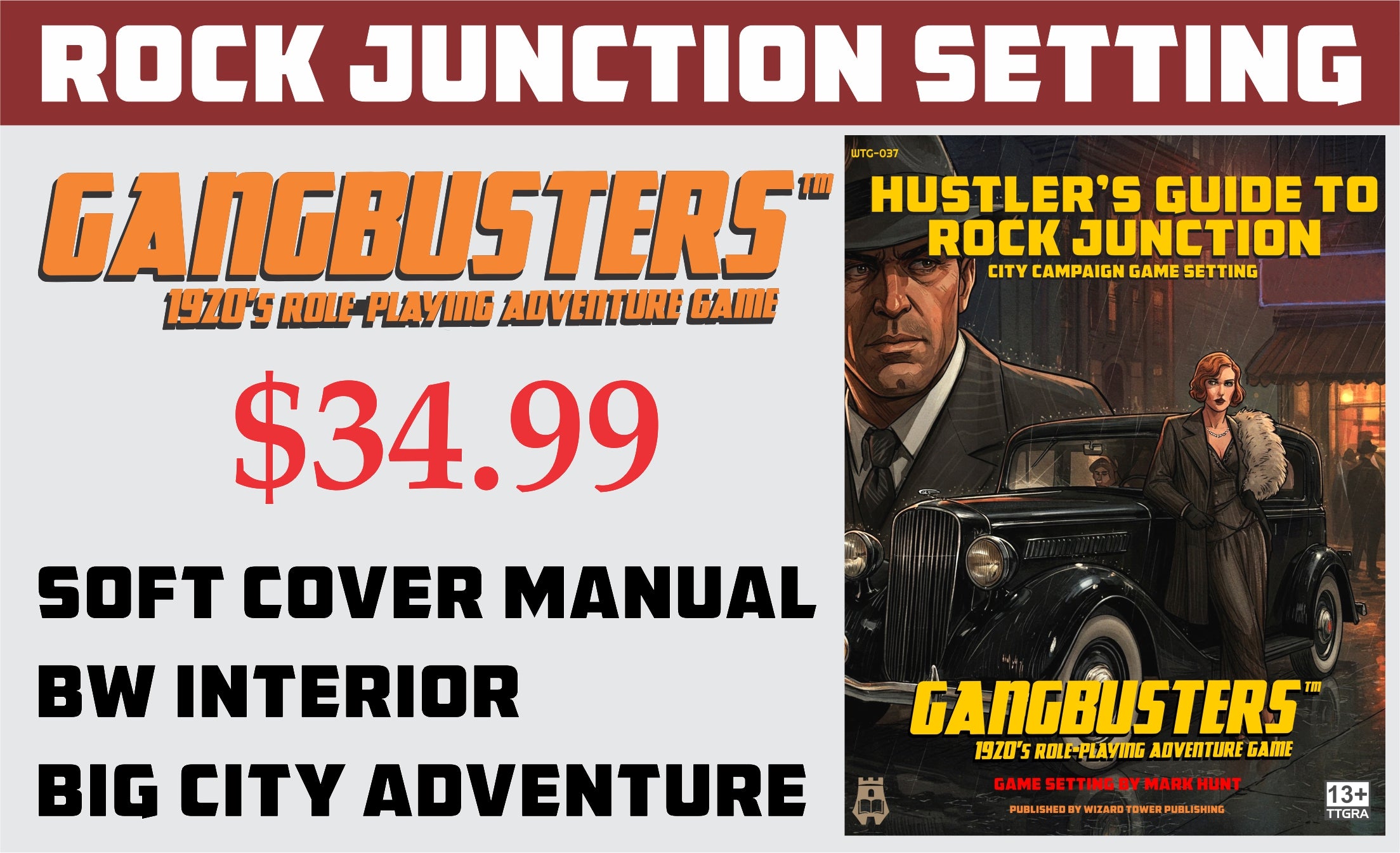 Gangbusters Rock Junction Setting